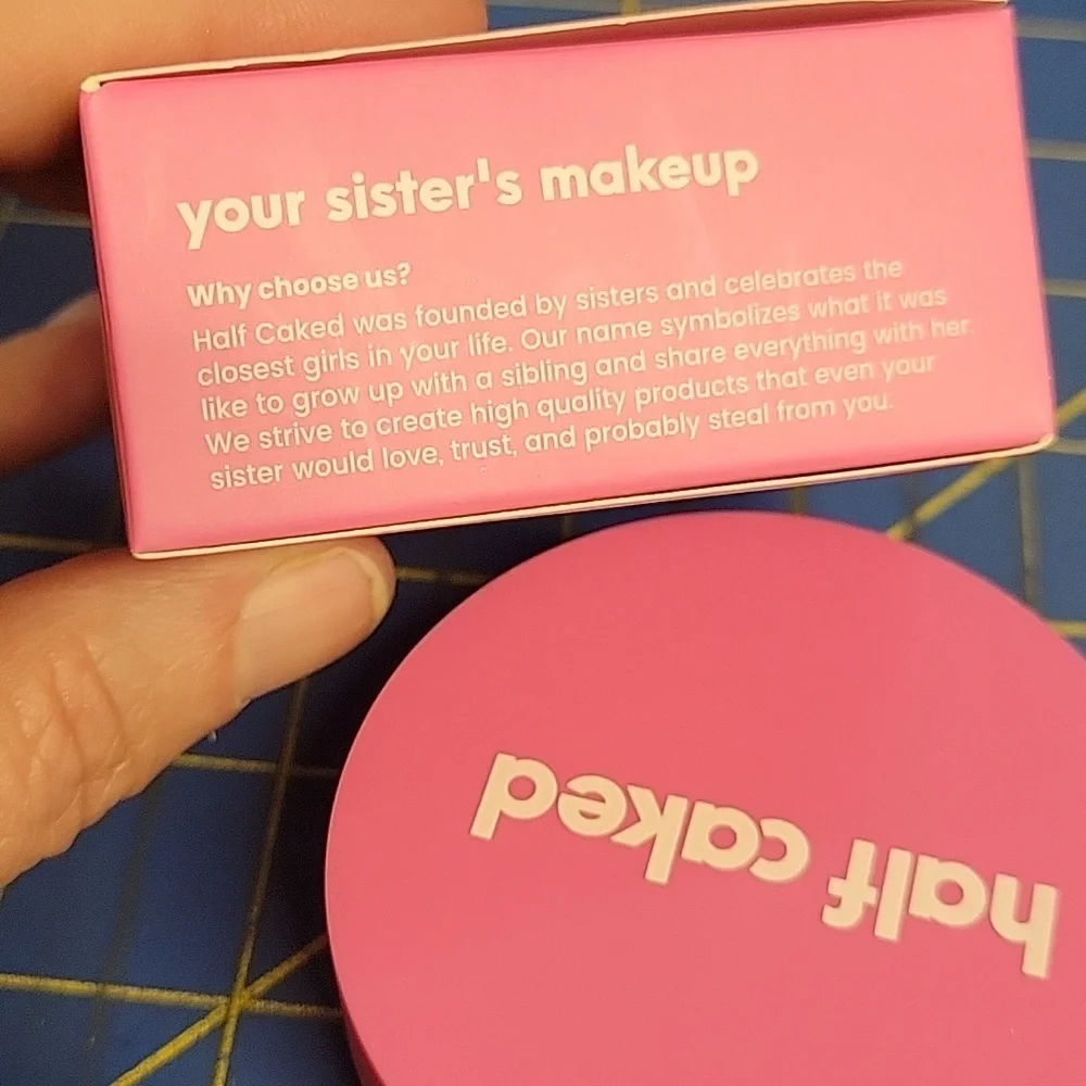 Half Caked Star Bright Loose Setting Powder 8.5g New  - Pink